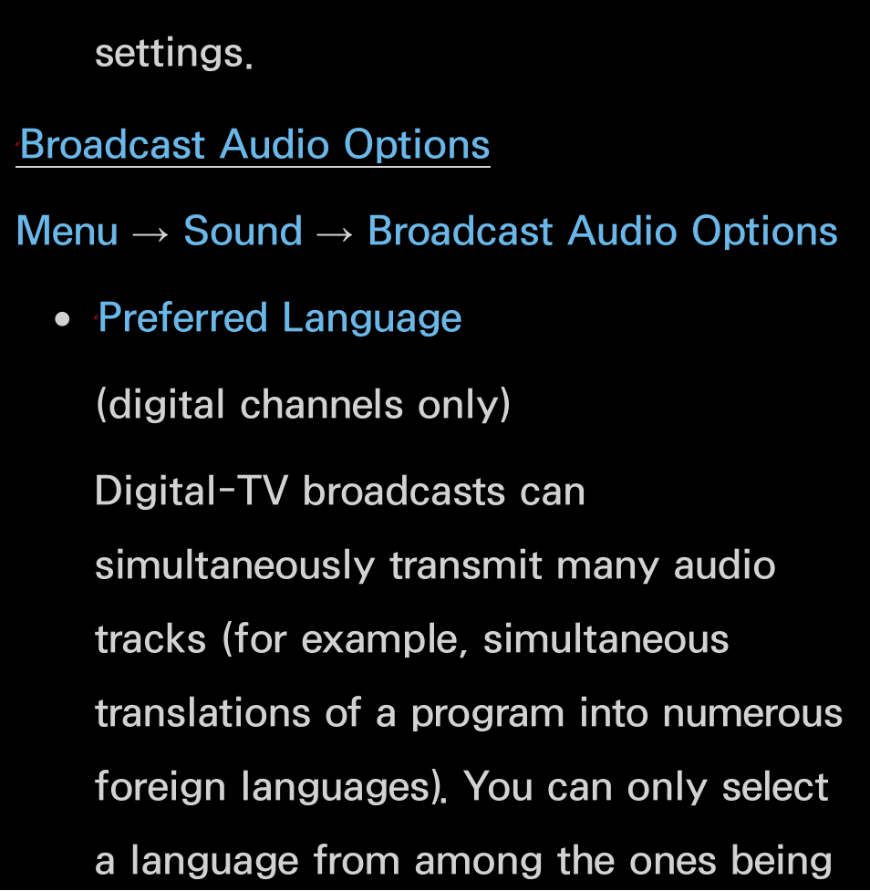 Settings | Samsung UN55FH6200FXZA User Manual | Page 99 / 678