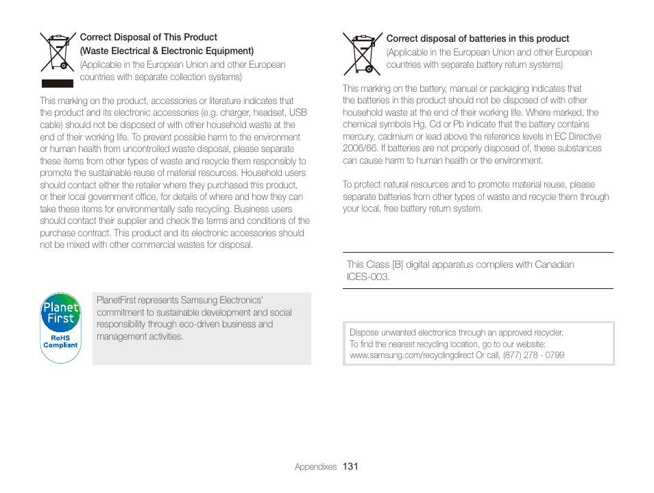 Samsung EC-WB210ZBPBCA User Manual | Page 132 / 138