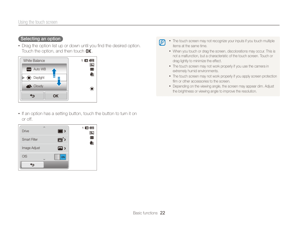 Samsung EC-WB210ZBPBCA User Manual | Page 23 / 138