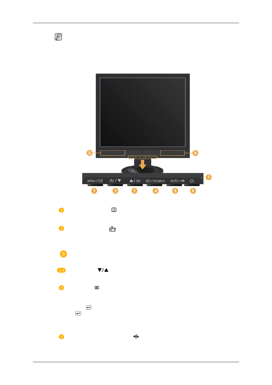 Front | Samsung LF19BKBLB-ZA User Manual | Page 12 / 82