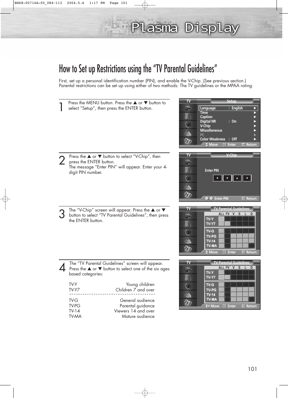 Samsung HPP5031X-XAC User Manual | Page 101 / 110