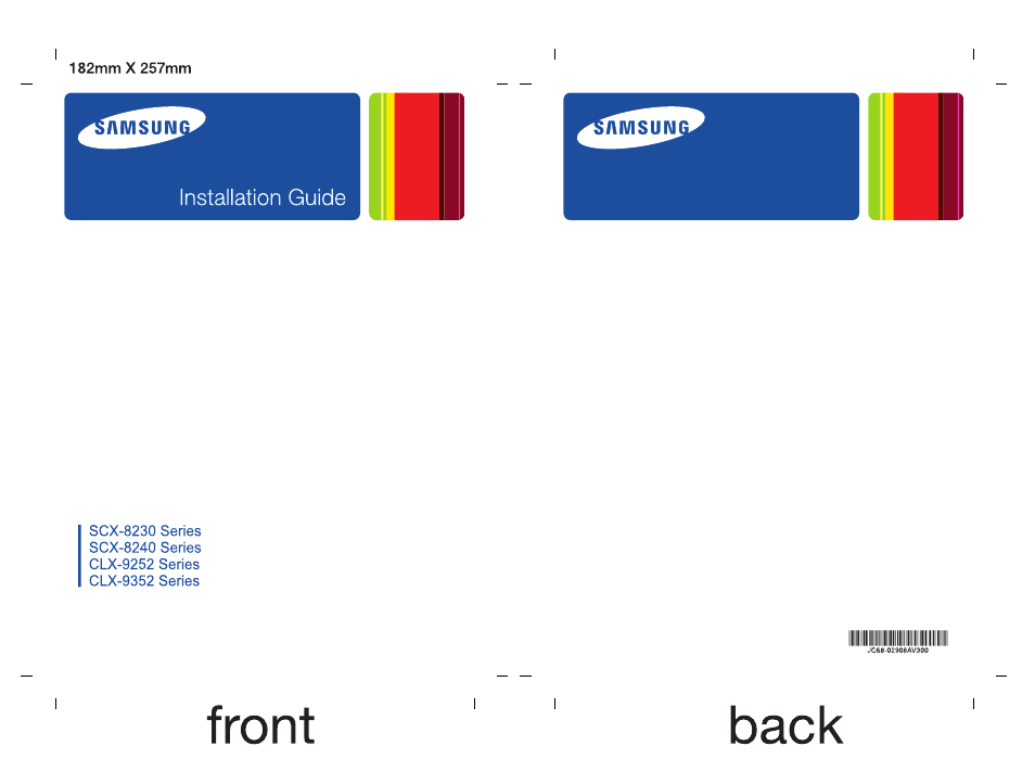 Samsung SCX-8240NA-XAA User Manual | Page 61 / 61