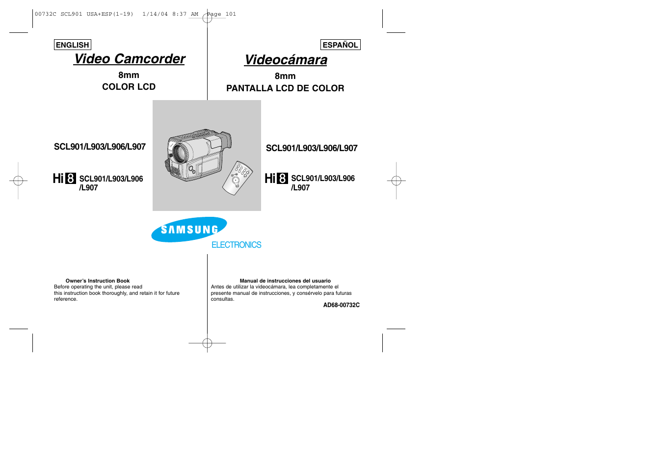 Samsung SC-L906-XAP User Manual | 71 pages