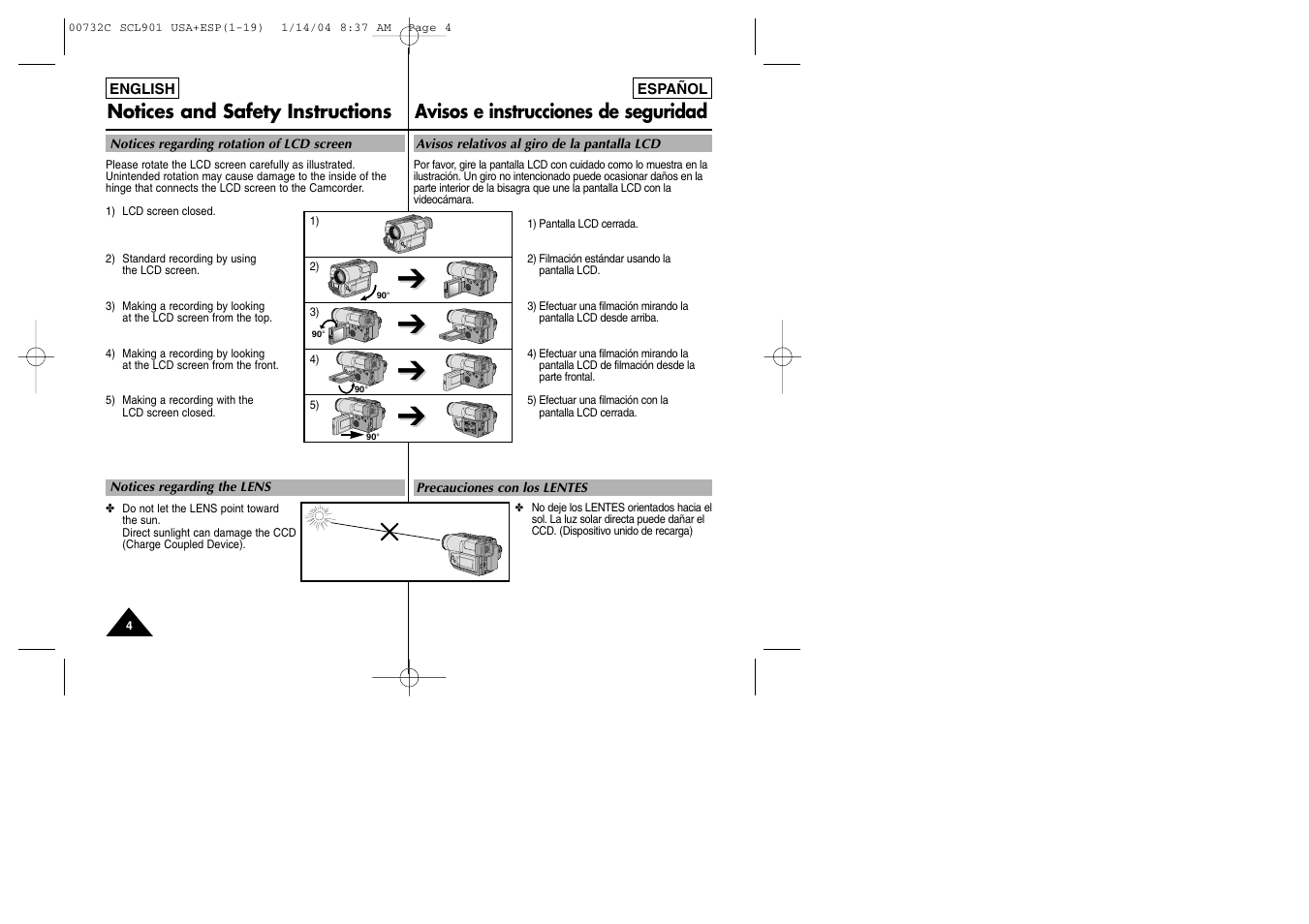 Samsung SC-L906-XAP User Manual | Page 4 / 71