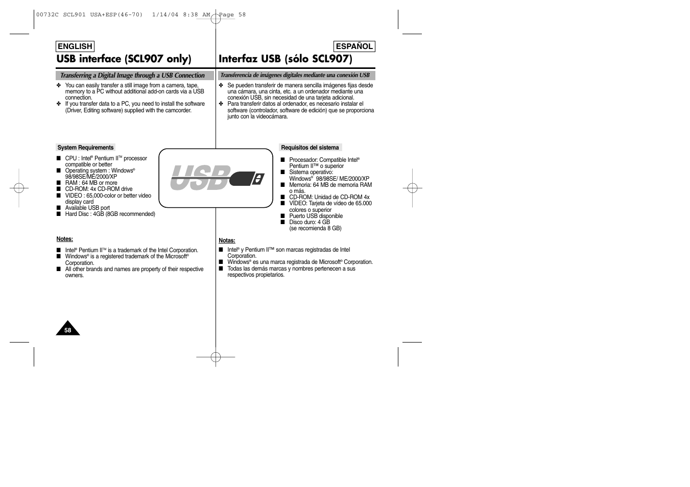 Samsung SC-L906-XAP User Manual | Page 58 / 71