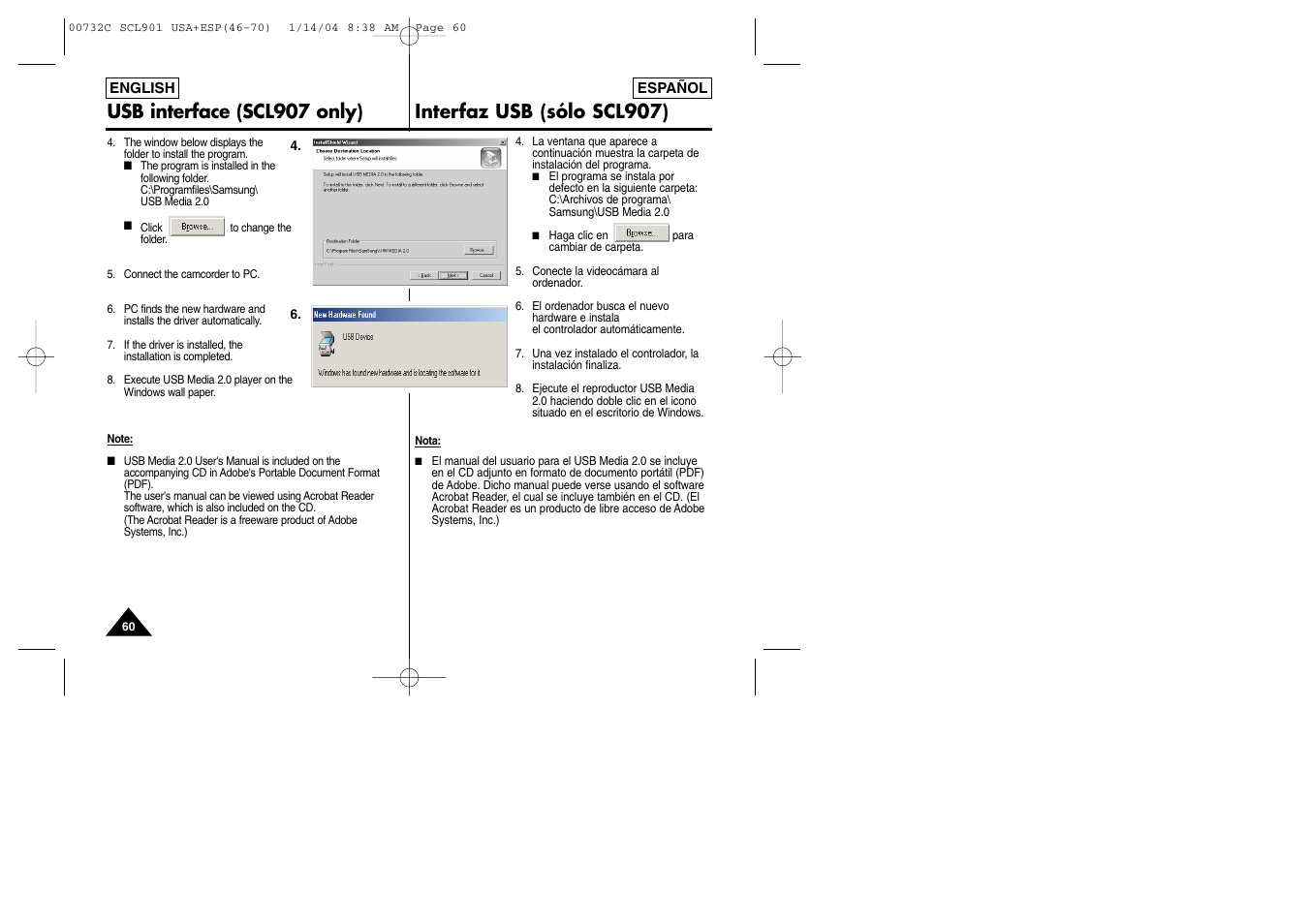 Samsung SC-L906-XAP User Manual | Page 60 / 71