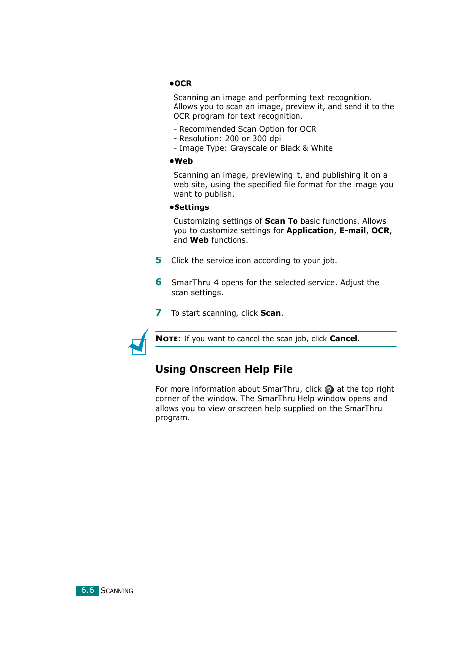 Using onscreen help file | Samsung SCX-4720F-XIP User Manual | Page 133 / 322