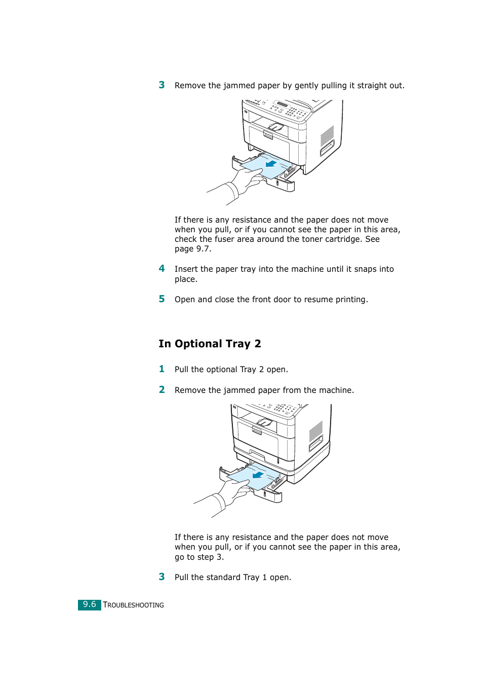 In optional tray 2 | Samsung SCX-4720F-XIP User Manual | Page 205 / 322