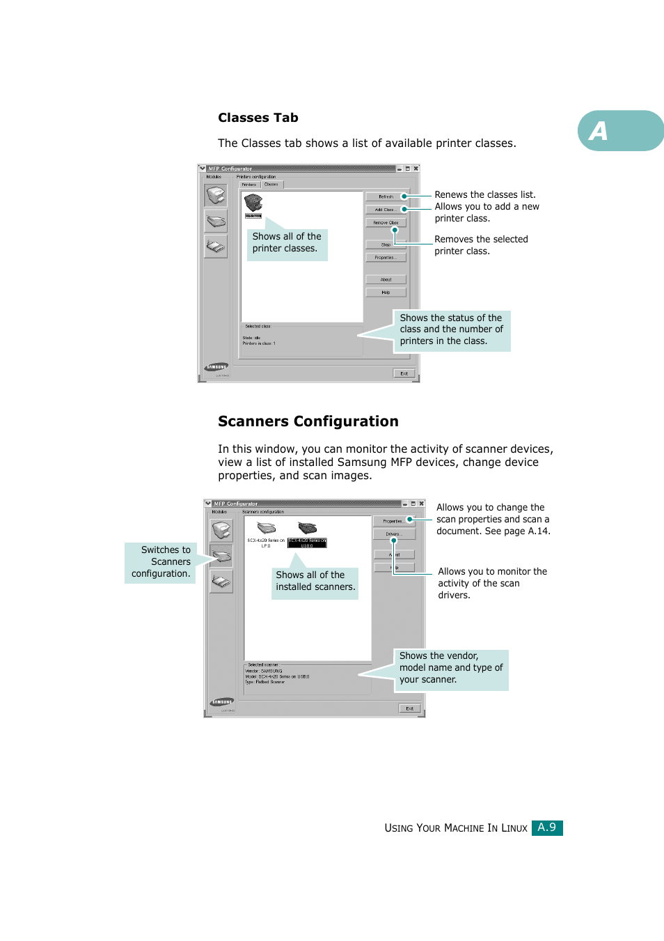 Scanners configuration | Samsung SCX-4720F-XIP User Manual | Page 252 / 322