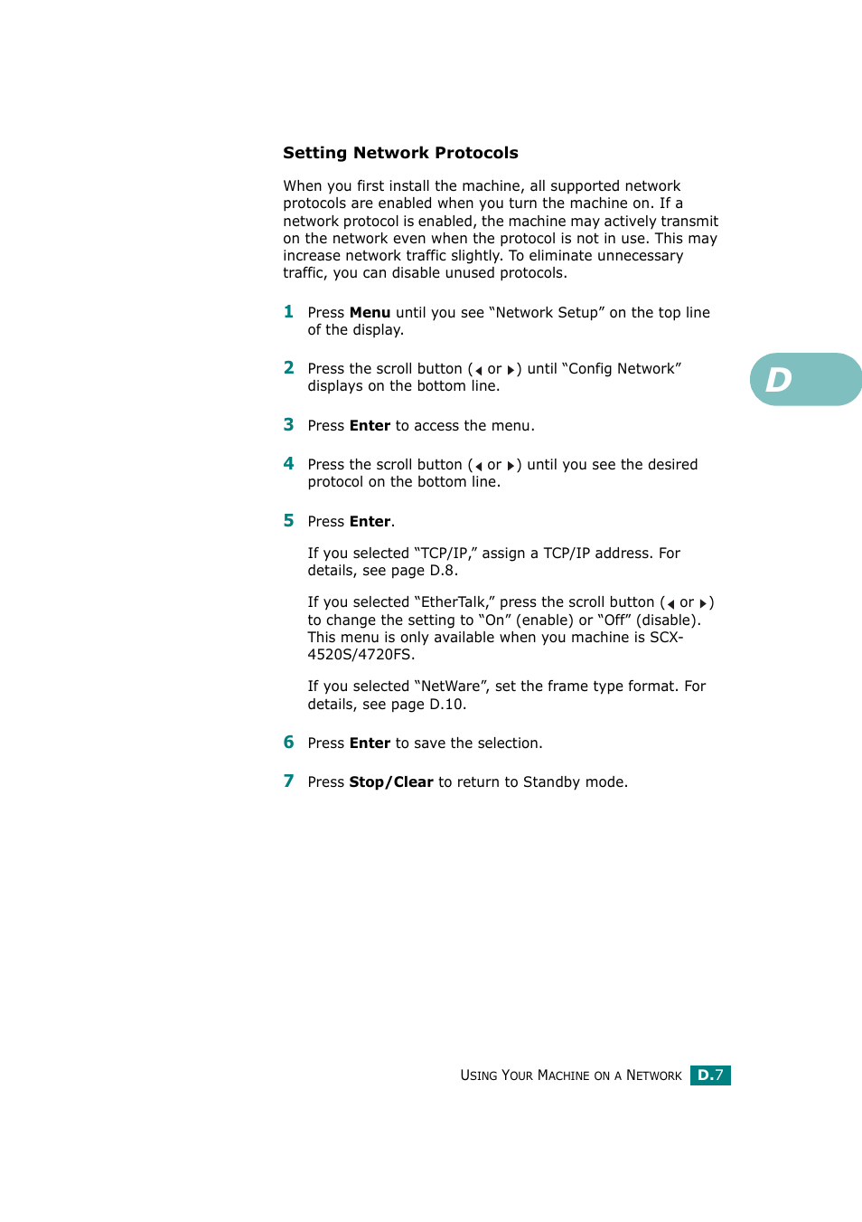 Samsung SCX-4720F-XIP User Manual | Page 284 / 322