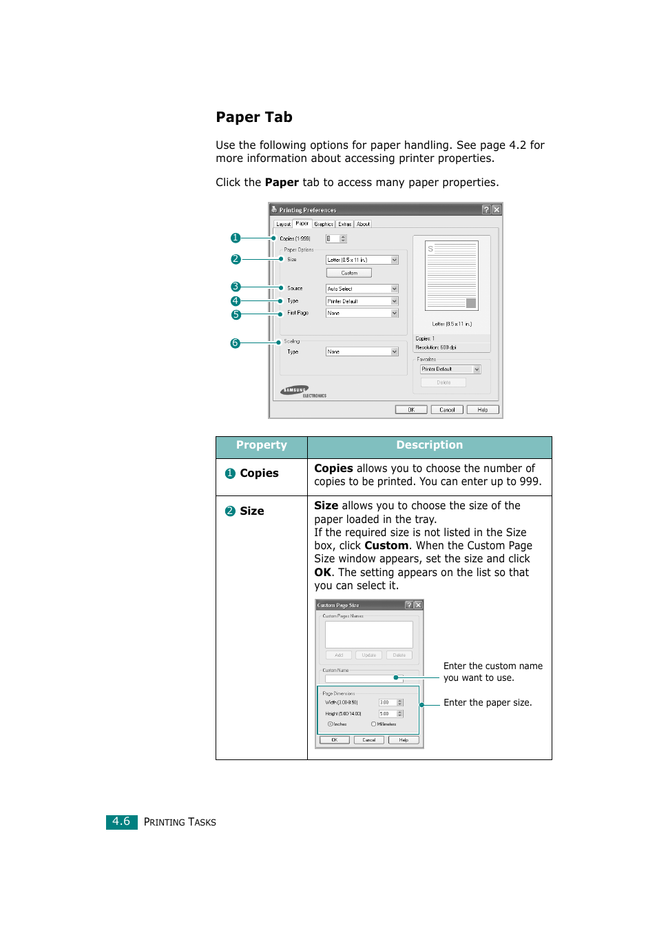 Paper tab | Samsung SCX-4720F-XIP User Manual | Page 91 / 322