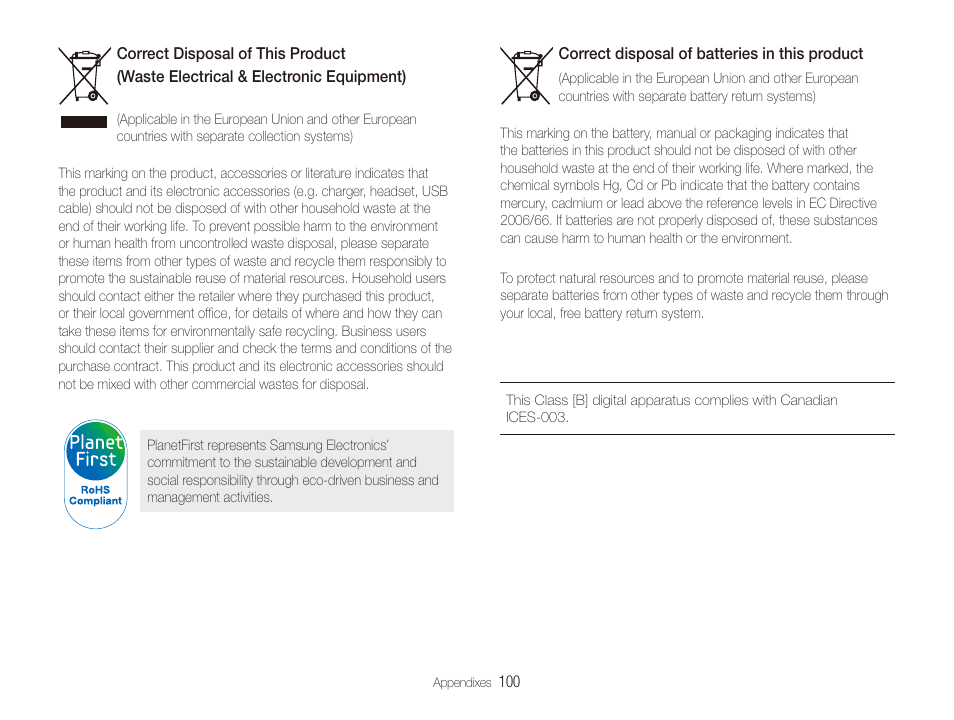 Samsung EC-PL20ZZBPSUS User Manual | Page 101 / 106