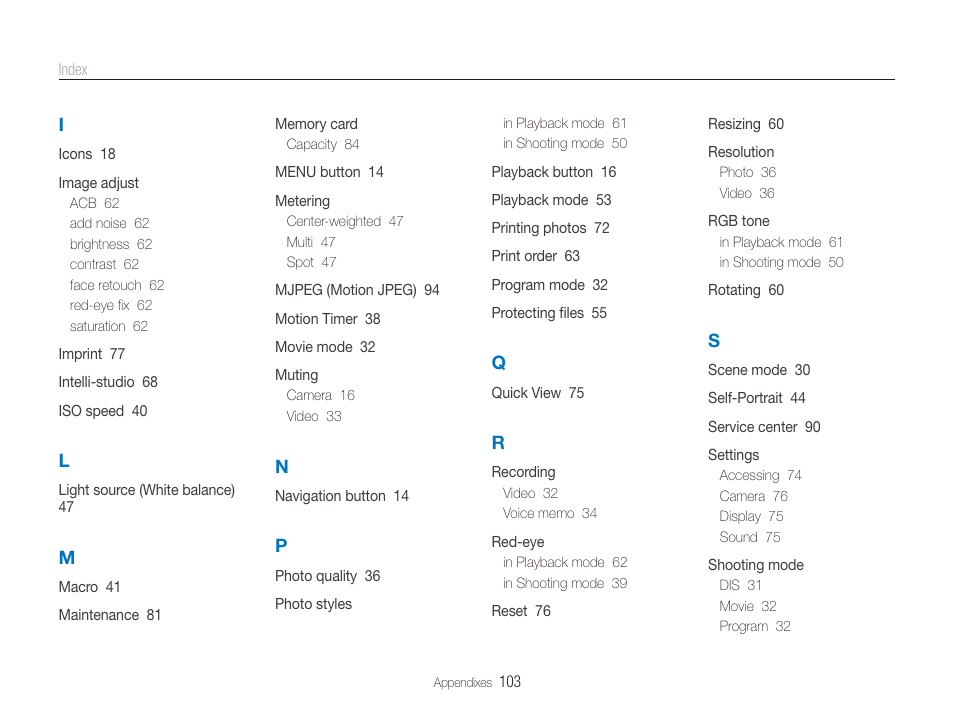 Samsung EC-PL20ZZBPSUS User Manual | Page 104 / 106