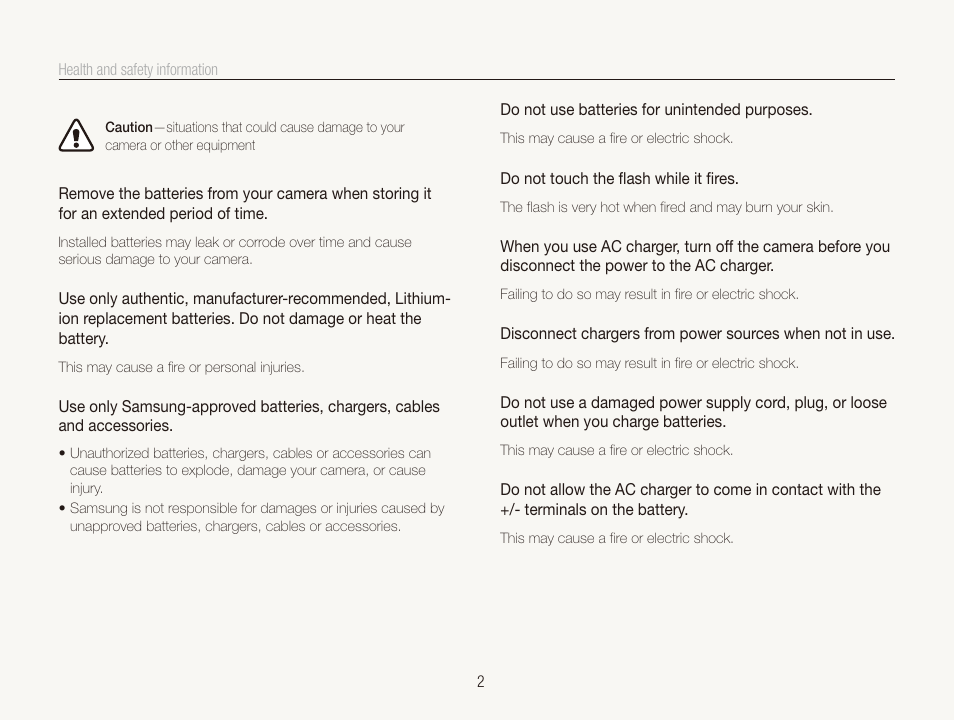 Samsung EC-PL20ZZBPSUS User Manual | Page 3 / 106