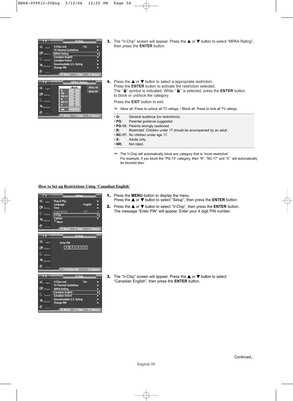 Samsung SPS4223X-XAA User Manual | Page 56 / 68