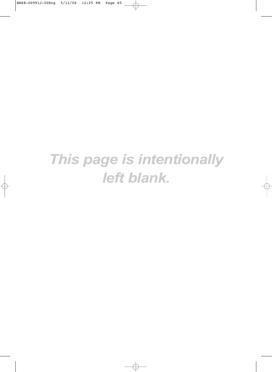 This page is intentionally left blank | Samsung SPS4223X-XAA User Manual | Page 65 / 68