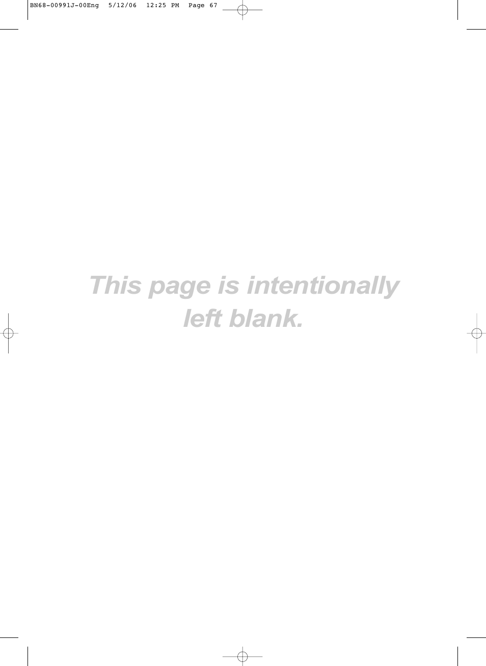 This page is intentionally left blank | Samsung SPS4223X-XAA User Manual | Page 67 / 68