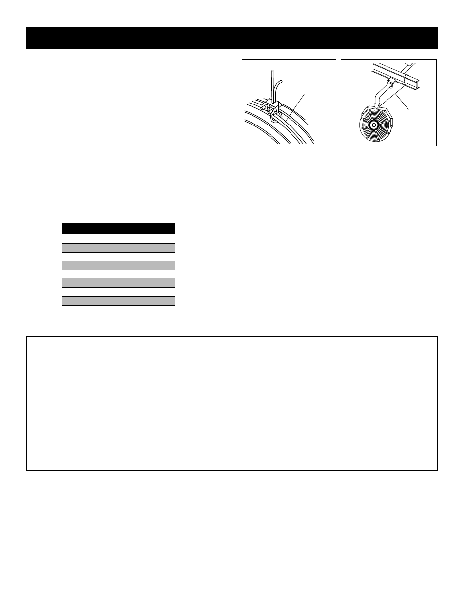 Model 9618, Secondary support cable, Operation | Maintenance, For parts, Limited warranty | Air King Fan User Manual | Page 2 / 2