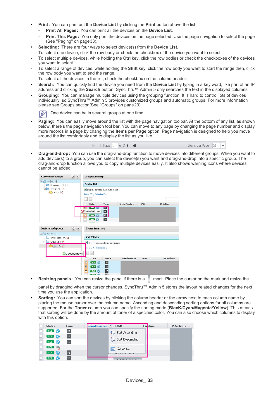 Samsung ML-3471ND-XAR User Manual | Page 33 / 111
