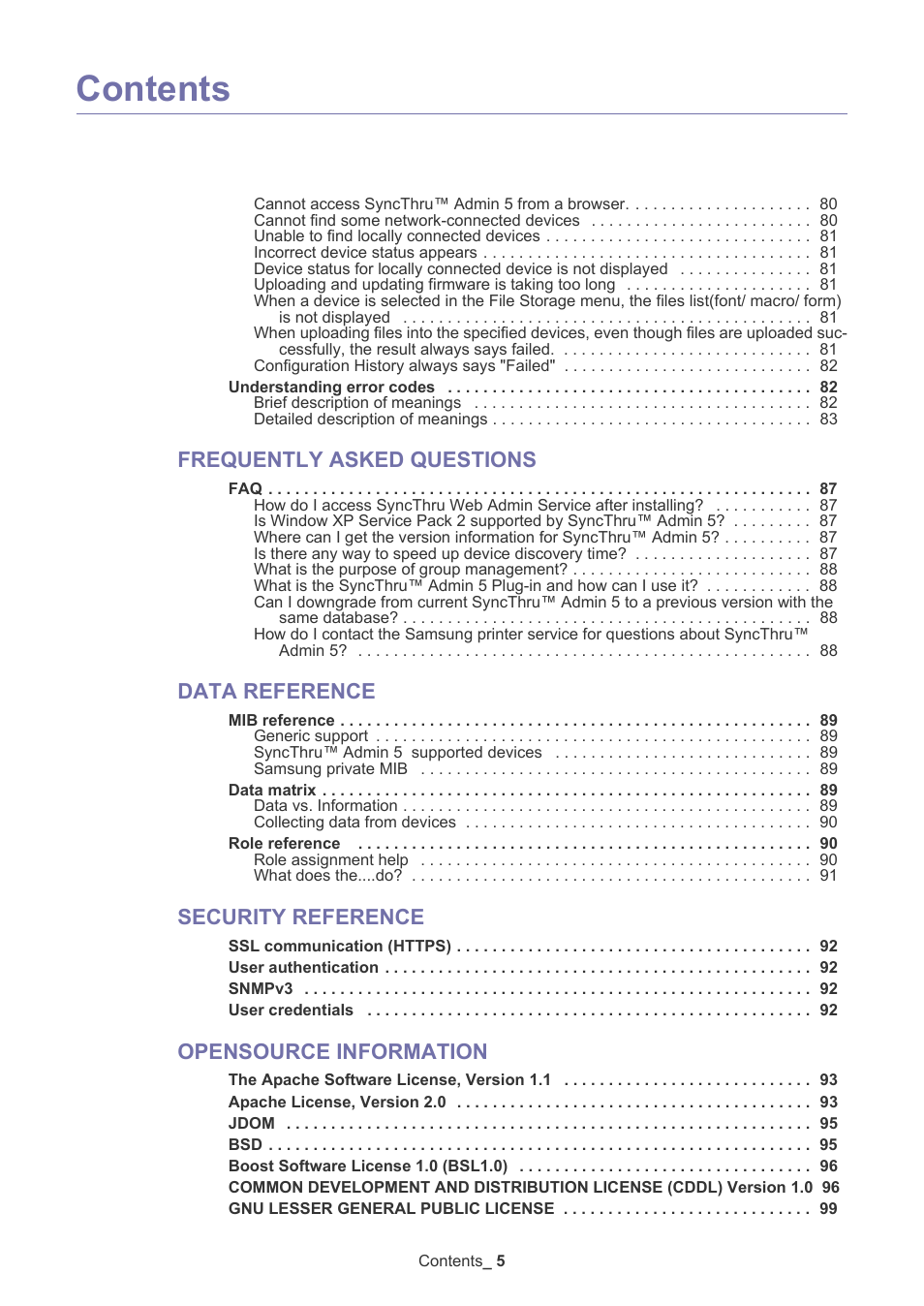 Samsung ML-3471ND-XAR User Manual | Page 5 / 111
