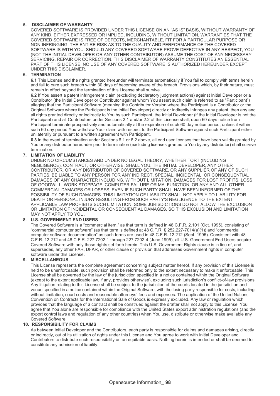 Samsung ML-3471ND-XAR User Manual | Page 98 / 111