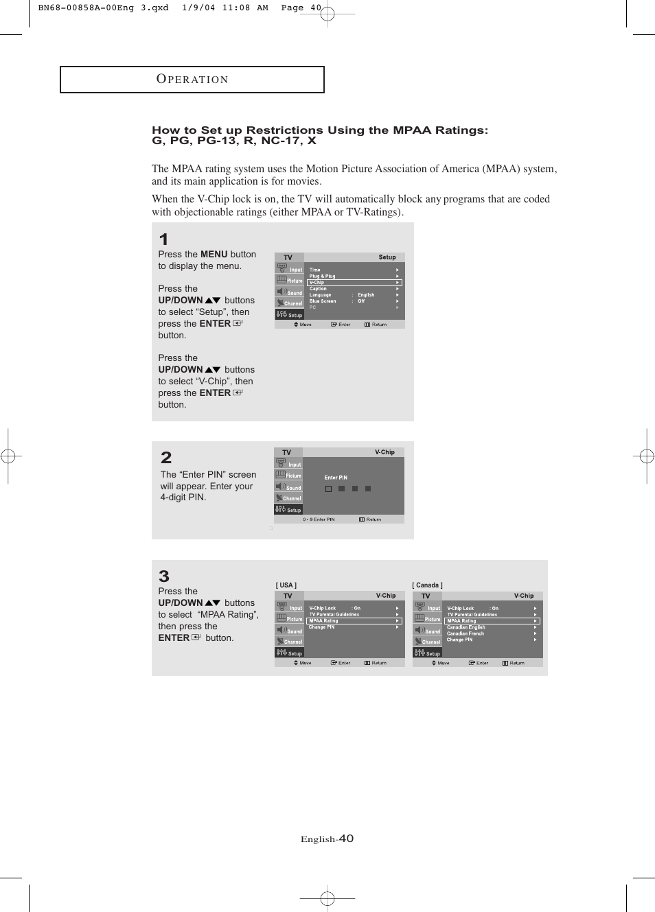 Samsung LTP1545PX-XAA User Manual | Page 45 / 68