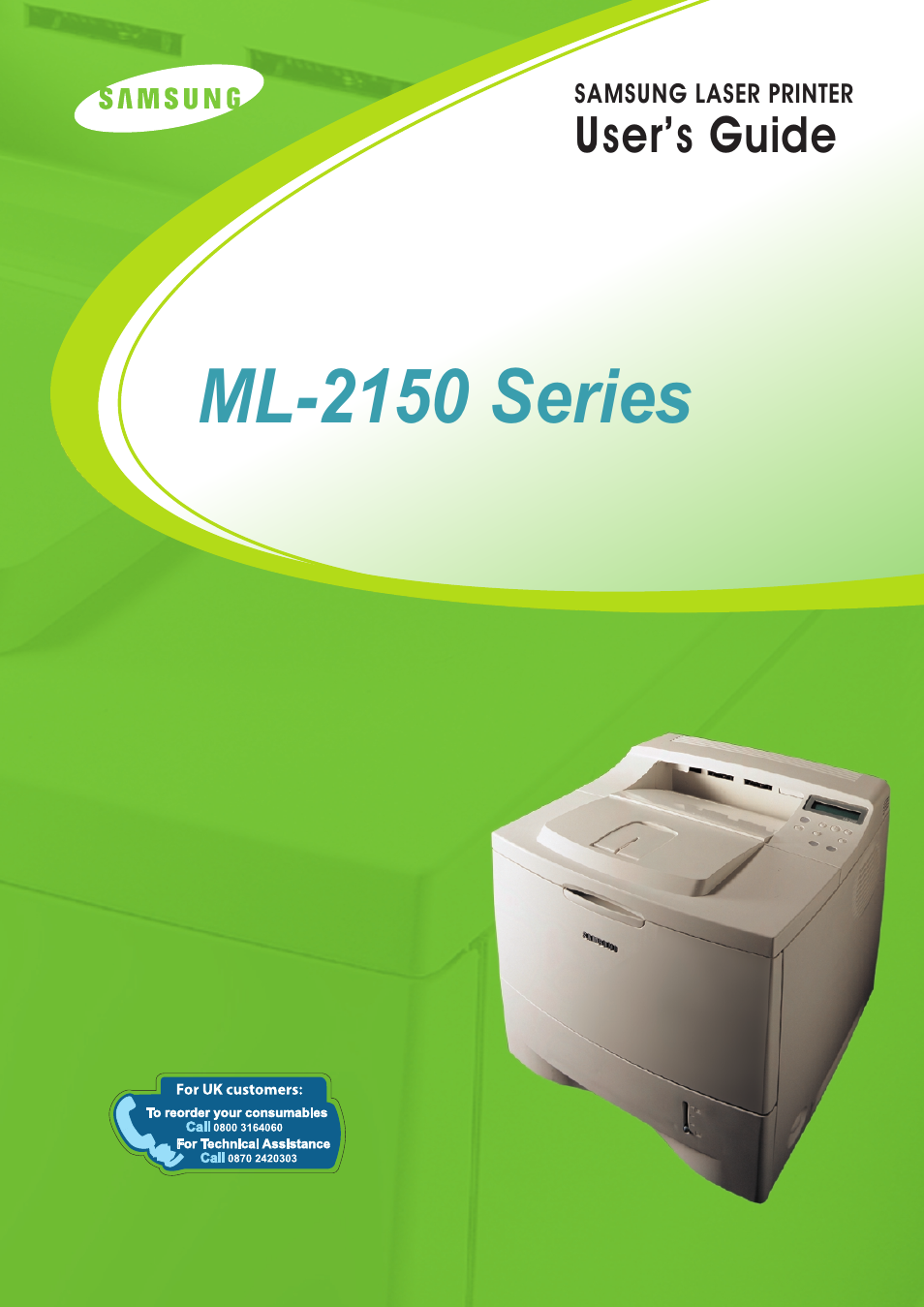 Samsung ML-2151N-XBH User Manual | 233 pages