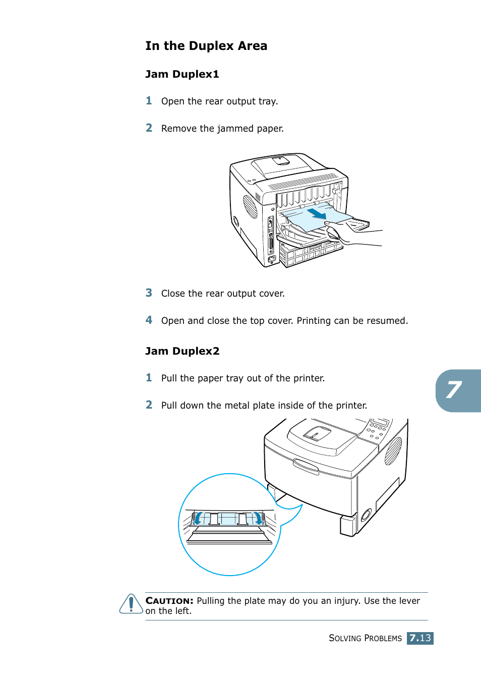 In the duplex area | Samsung ML-2151N-XBH User Manual | Page 140 / 233