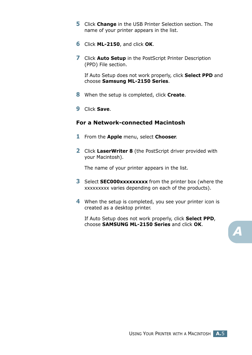 Samsung ML-2151N-XBH User Manual | Page 160 / 233