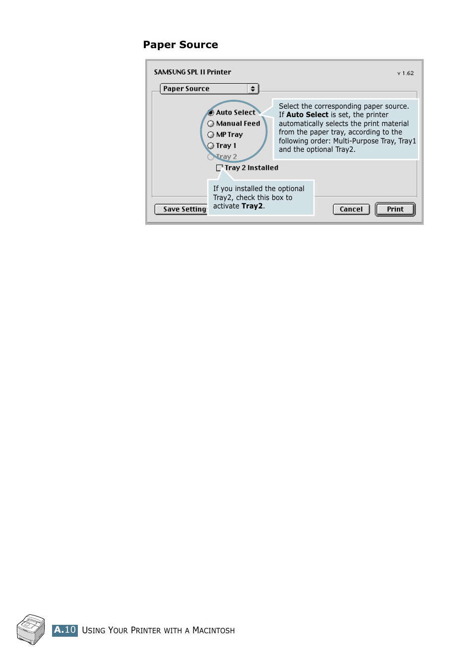 Paper source | Samsung ML-2151N-XBH User Manual | Page 165 / 233