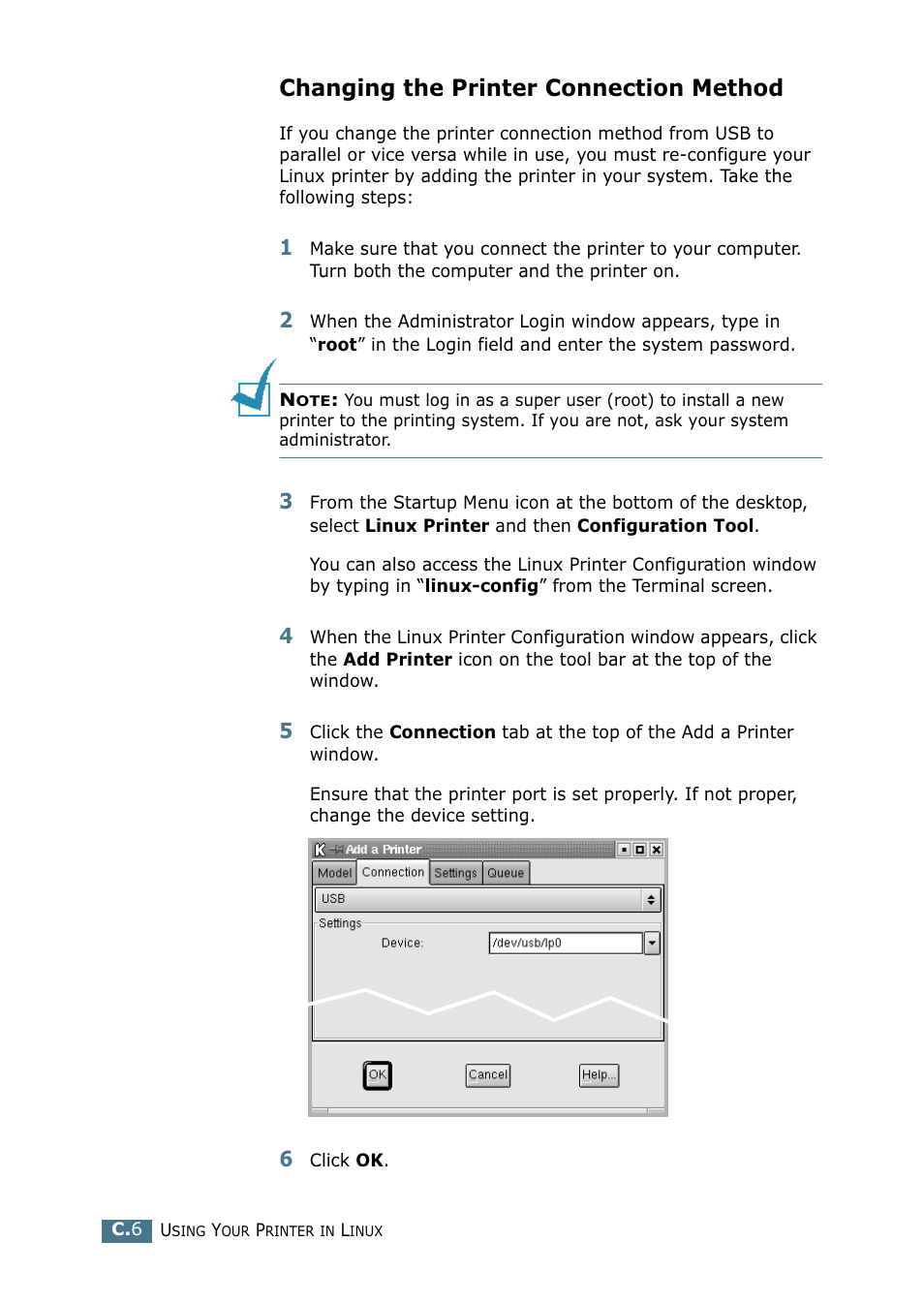 Changing the printer connection method | Samsung ML-2151N-XBH User Manual | Page 177 / 233