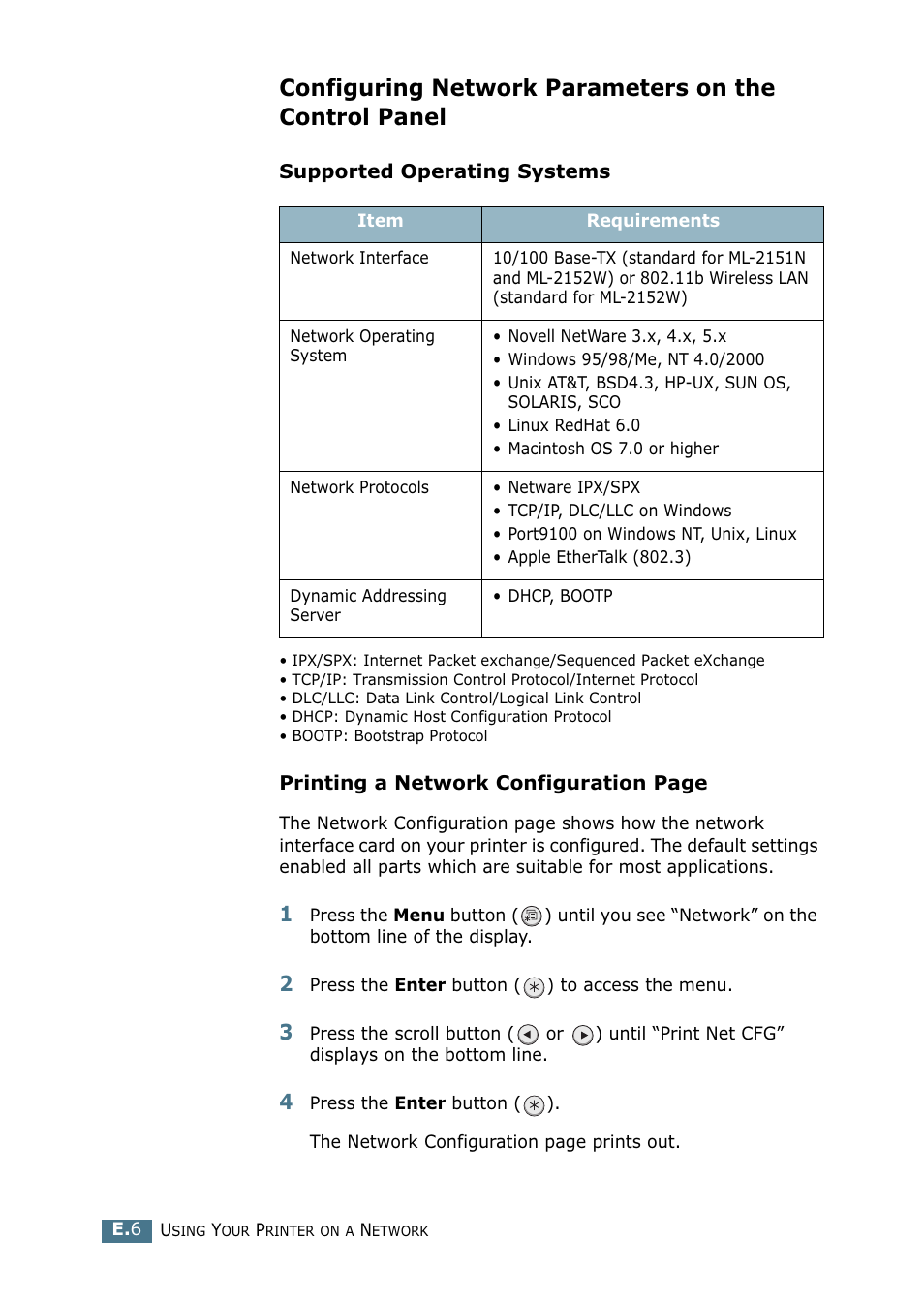 Samsung ML-2151N-XBH User Manual | Page 201 / 233