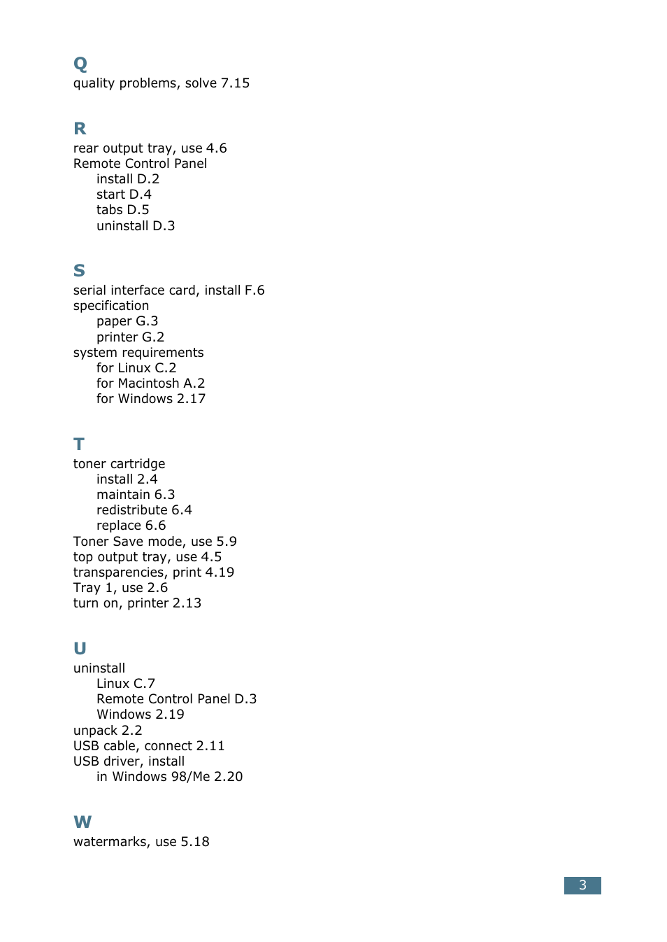 Samsung ML-2151N-XBH User Manual | Page 232 / 233