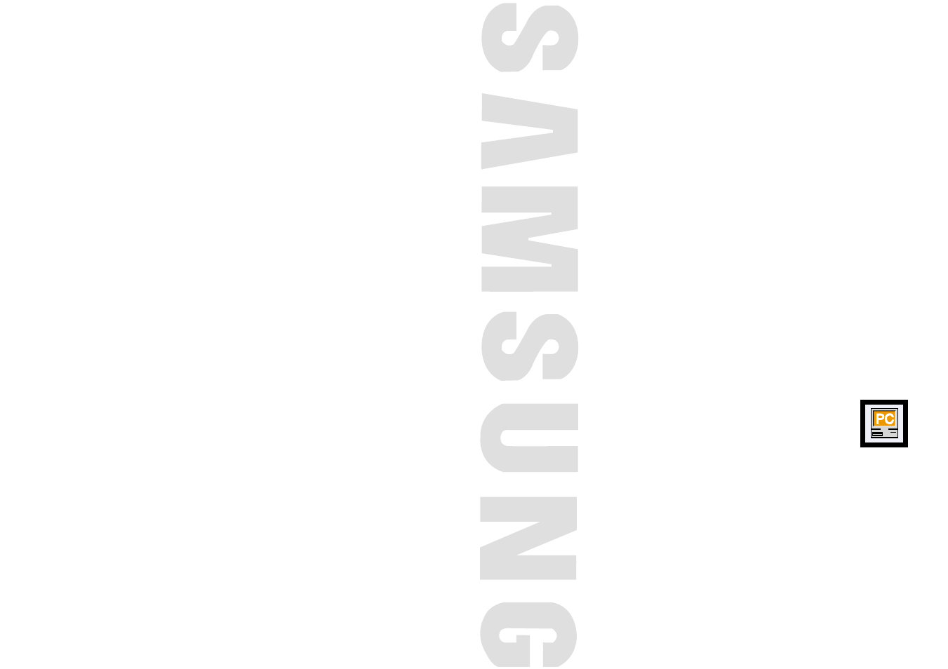 Connecting a pc and operation | Samsung SPN4235X-XAA User Manual | Page 33 / 50