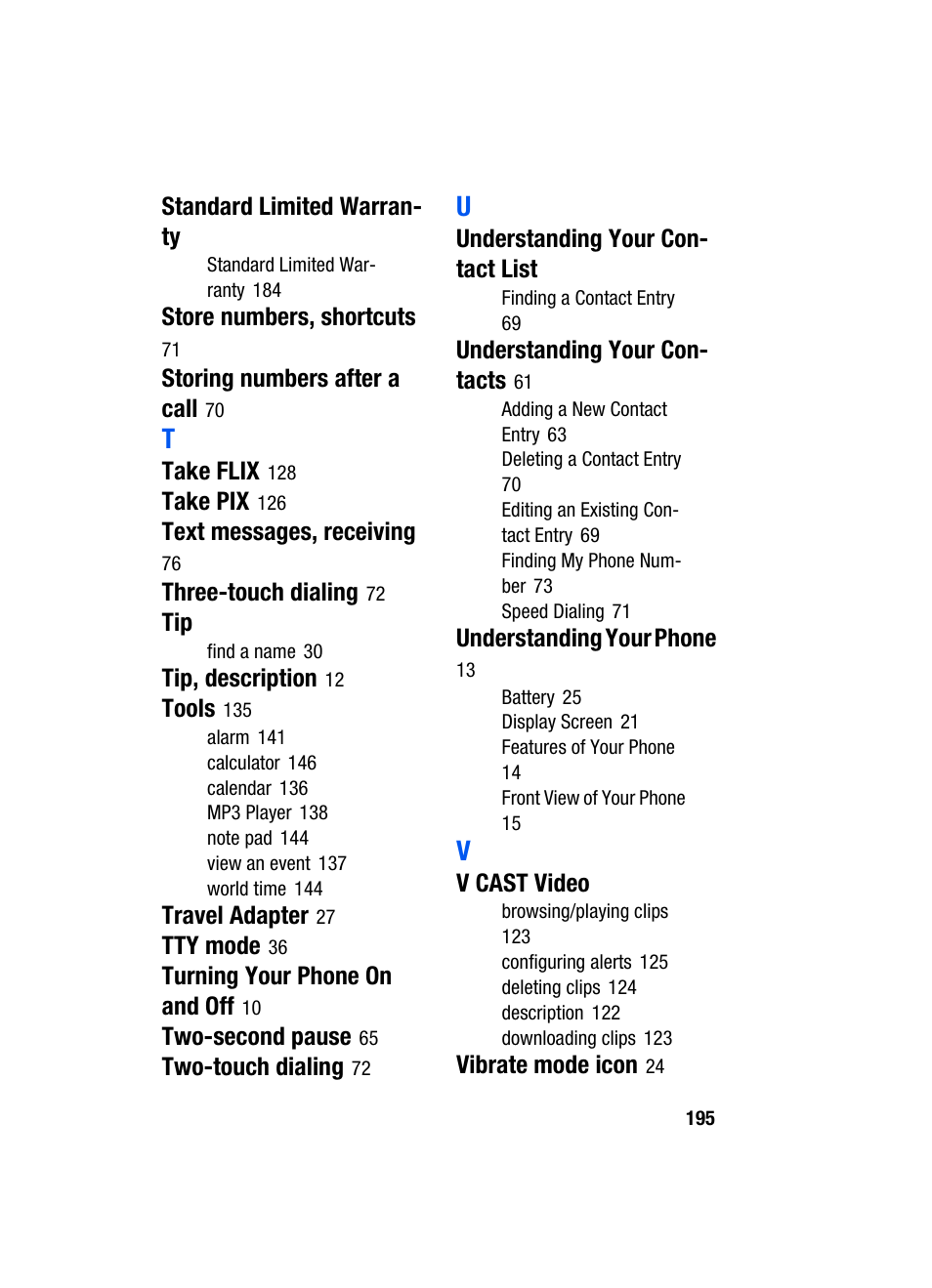 Samsung SCH-A950WRVXAR User Manual | Page 195 / 196