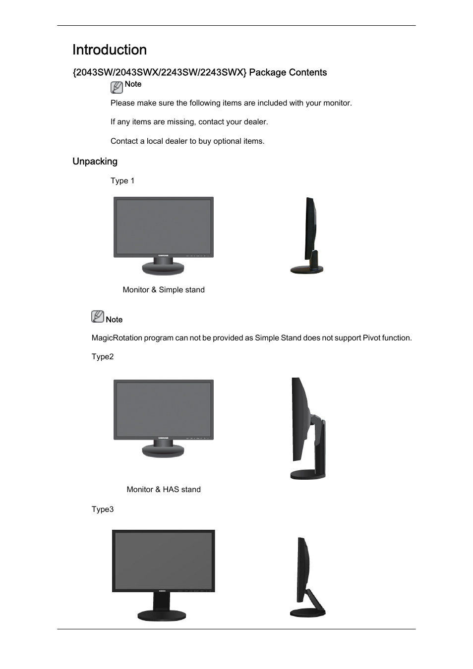 Introduction | Samsung LS22MYZKFV-XAA User Manual | Page 2 / 25