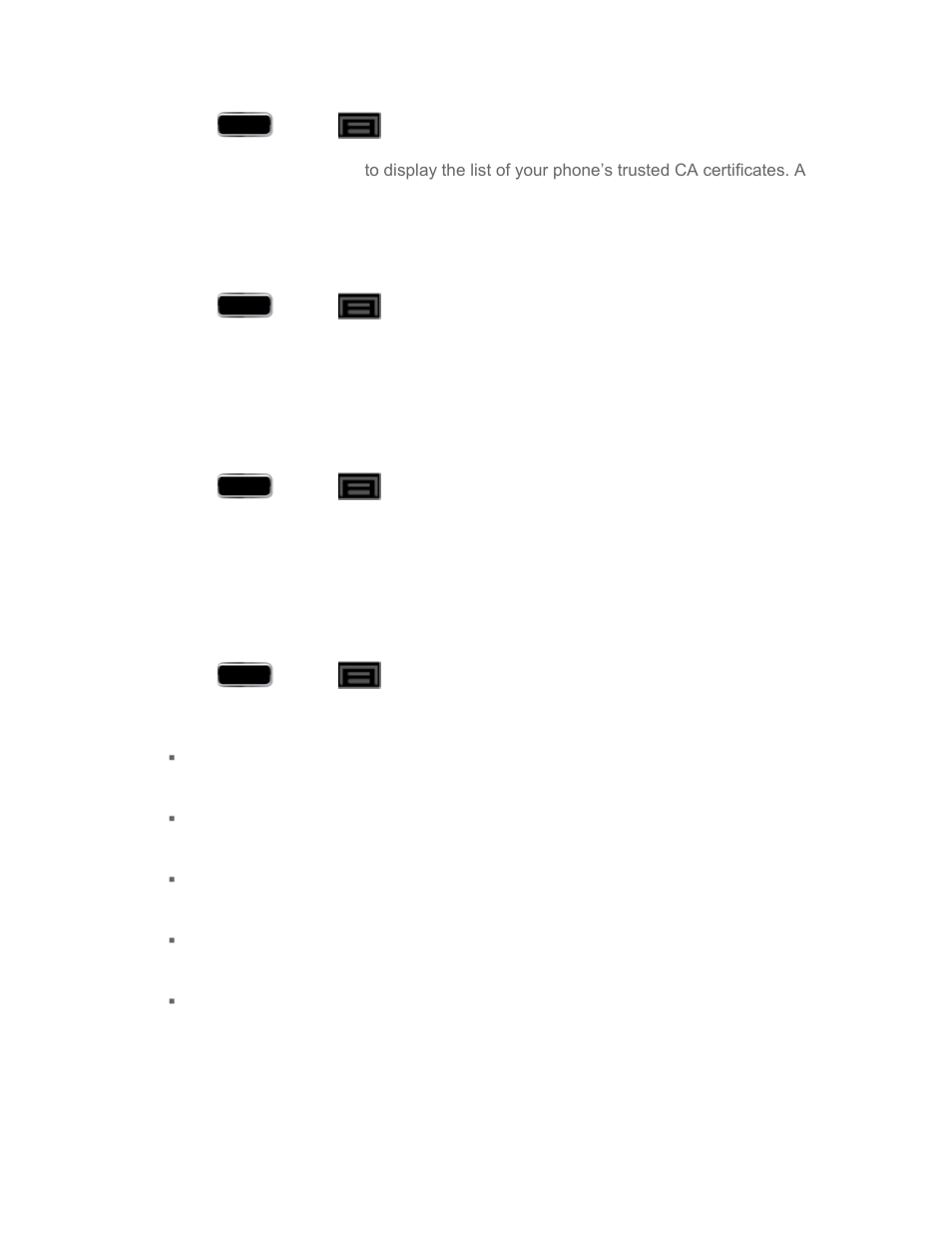 Install from device storage, Clear credentials, One-handed operation settings | One-handed, Operation settings | Samsung SPH-L900TSASPR User Manual | Page 111 / 267