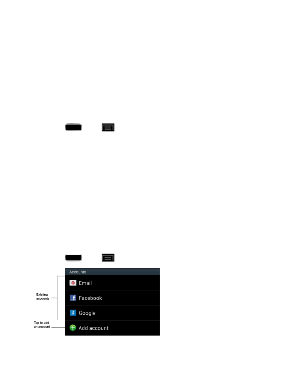 Add account settings | Samsung SPH-L900TSASPR User Manual | Page 116 / 267