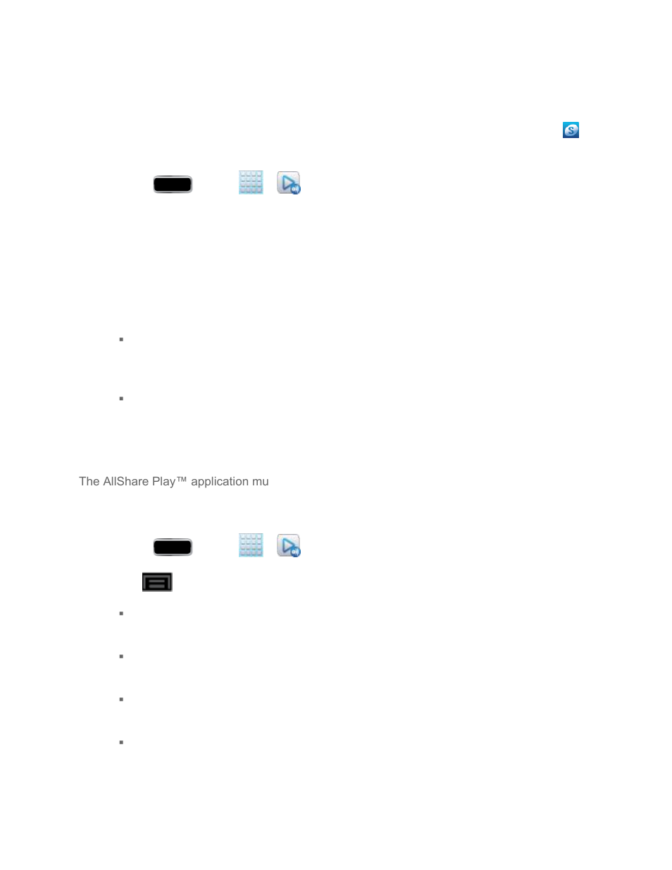 Configuring allshare play settings | Samsung SPH-L900TSASPR User Manual | Page 185 / 267