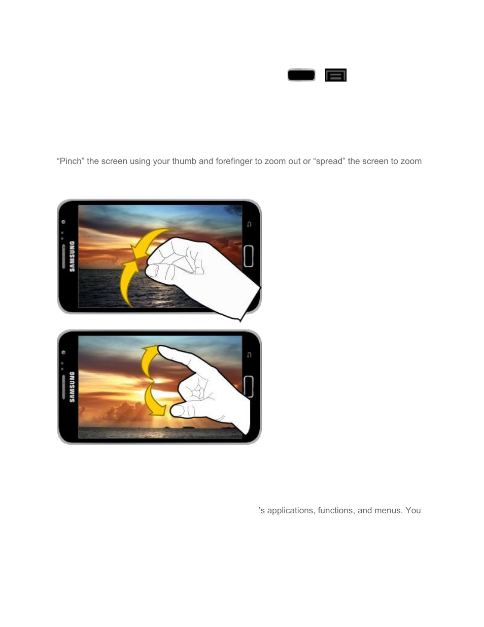Your home screen | Samsung SPH-L900TSASPR User Manual | Page 36 / 267