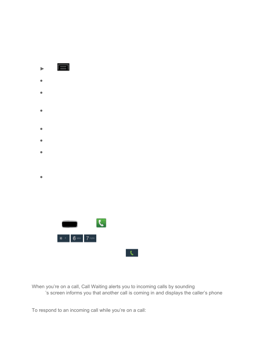 Dialing options, Caller id, Call waiting | Samsung SPH-L900TSASPR User Manual | Page 64 / 267