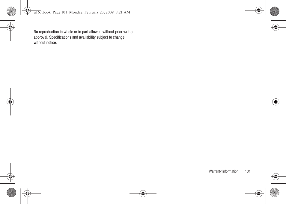 Samsung SGH-A167ZOAATT User Manual | Page 105 / 108