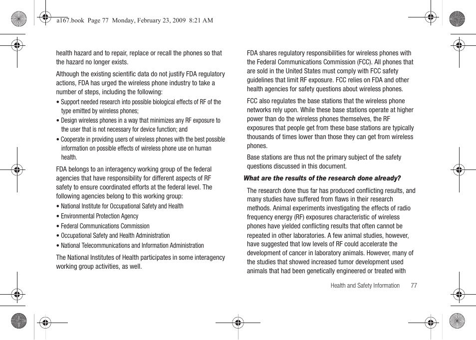 Samsung SGH-A167ZOAATT User Manual | Page 81 / 108