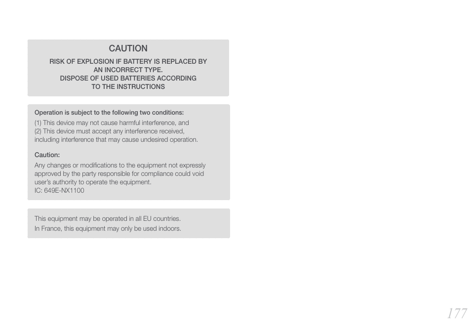 Samsung EV-NX1000BJPUS User Manual | Page 178 / 182