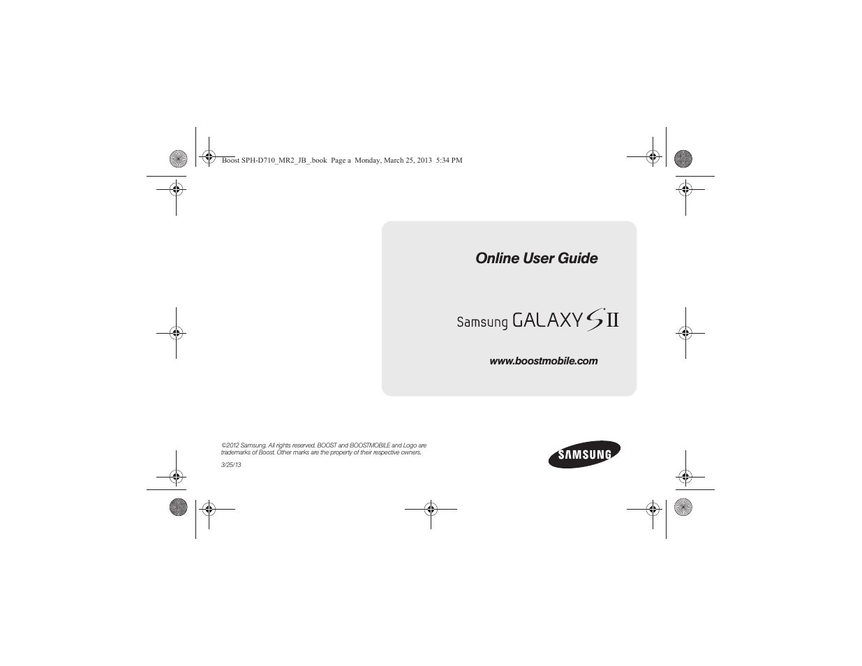 Samsung SPH-D710ZWABST User Manual | 252 pages