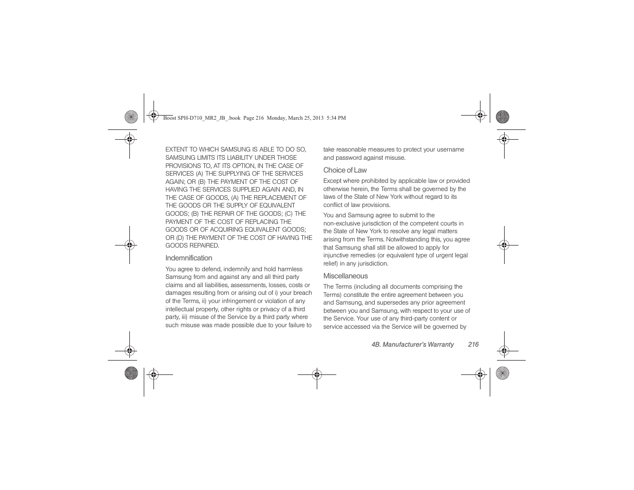 Samsung SPH-D710ZWABST User Manual | Page 231 / 252