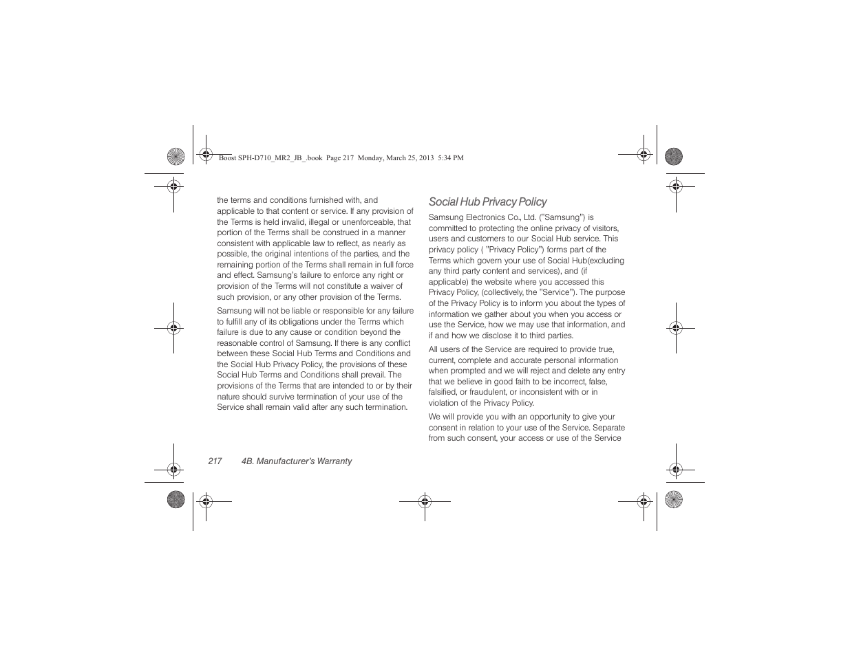 Samsung SPH-D710ZWABST User Manual | Page 232 / 252