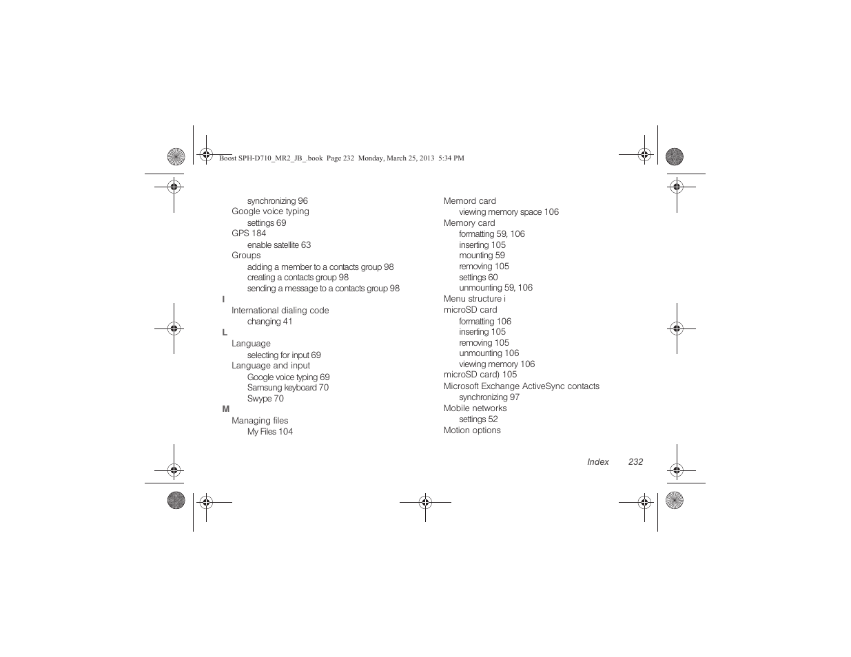 Samsung SPH-D710ZWABST User Manual | Page 247 / 252