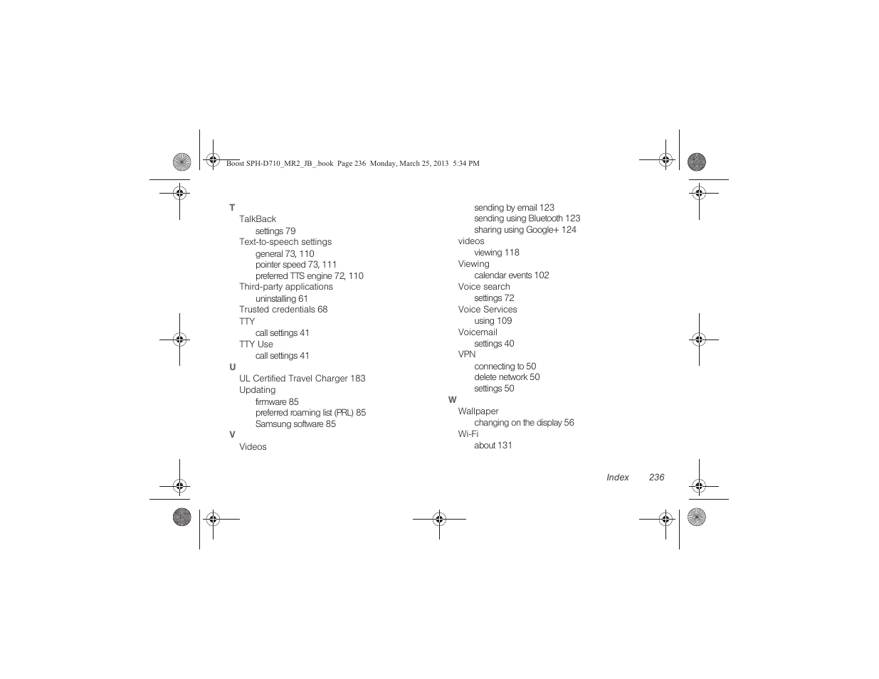 Samsung SPH-D710ZWABST User Manual | Page 251 / 252