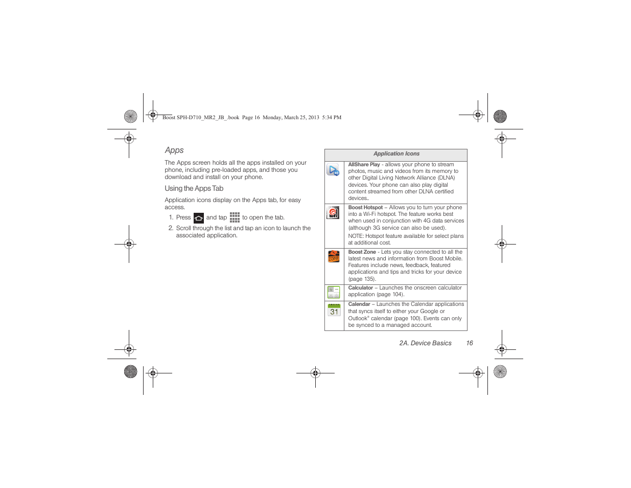 Apps | Samsung SPH-D710ZWABST User Manual | Page 31 / 252